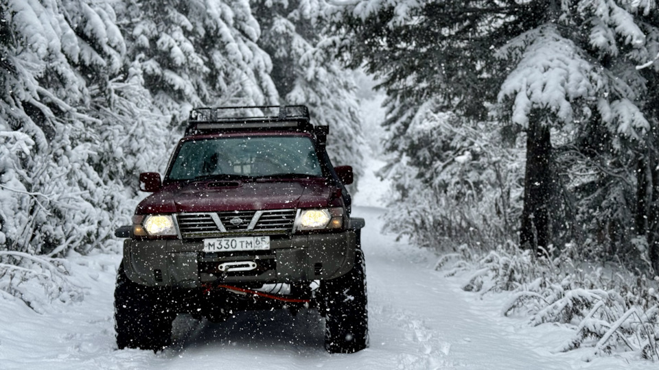 Зимняя вишня — Nissan Safari (Y61)