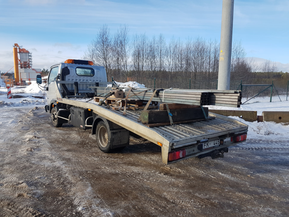 Фото в бортжурнале Nissan Cabstar