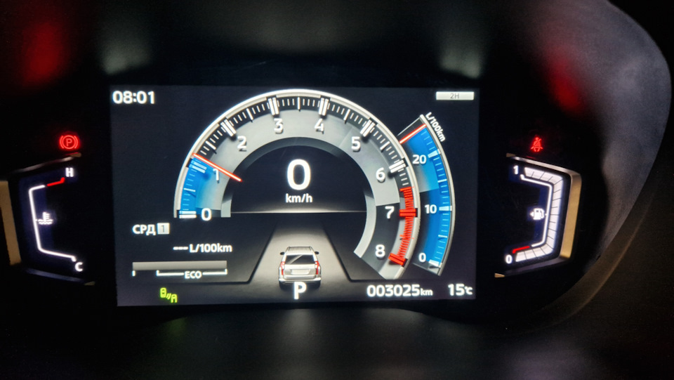как быстро бегут километры) — Mitsubishi Montero Sport (3G)
