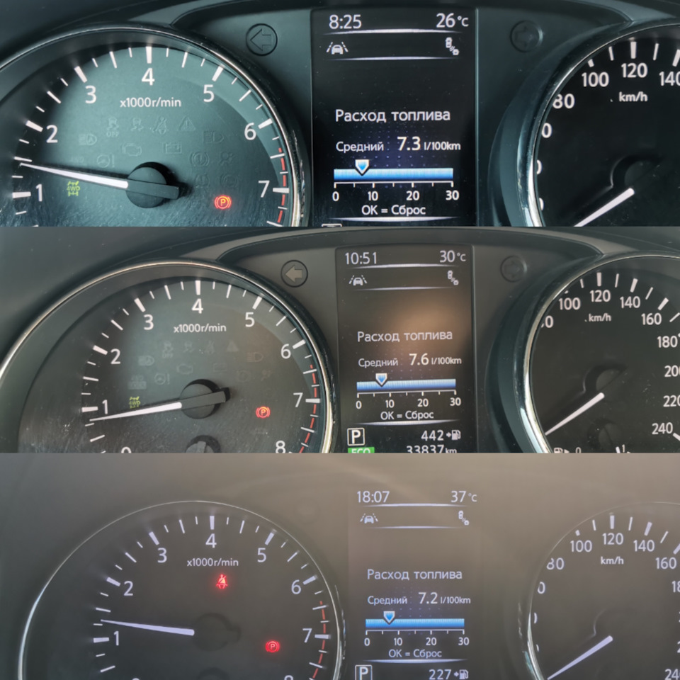 Верхнее фото — Nissan X-Trail III (t32)