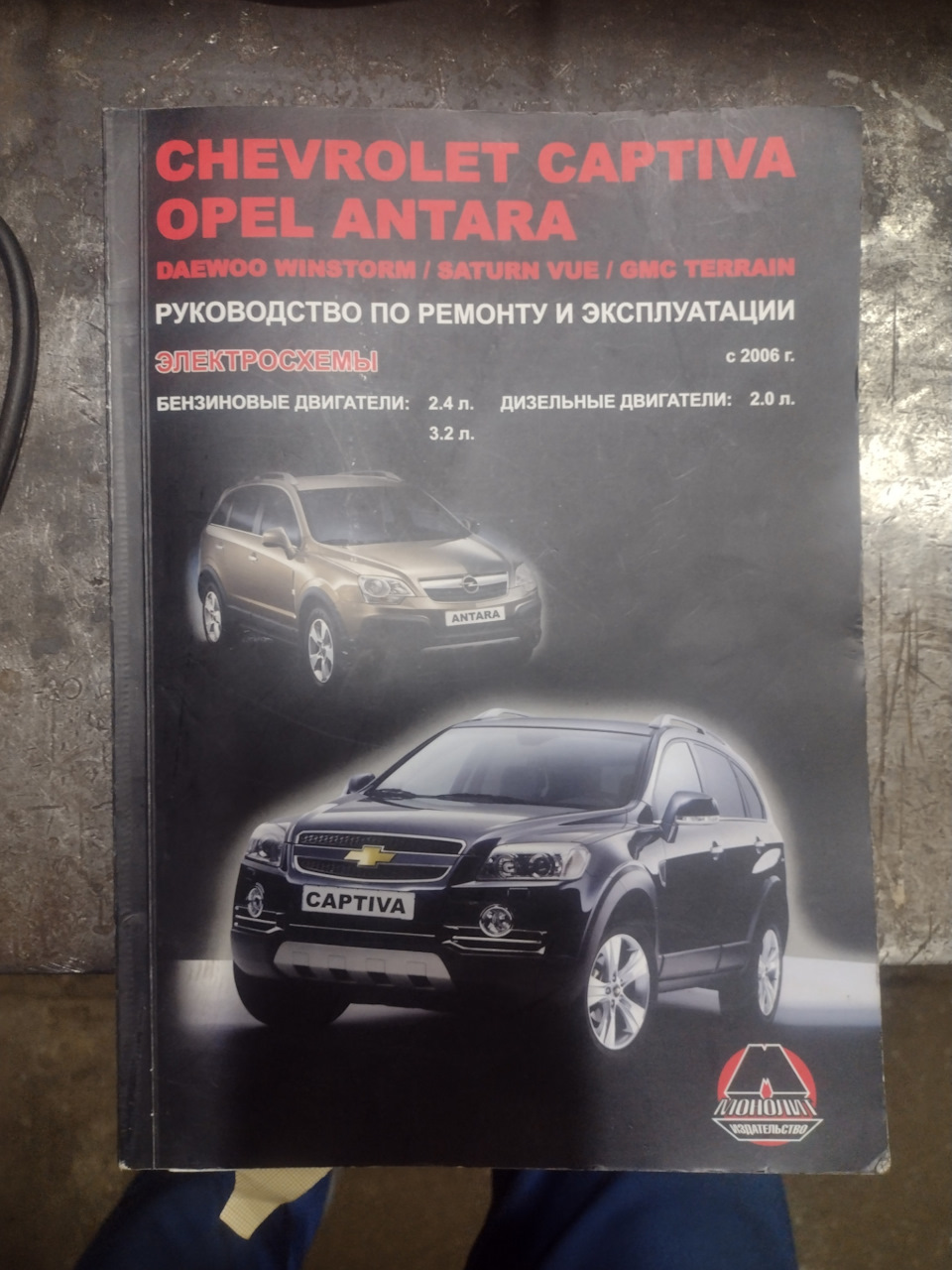 Фото в бортжурнале Opel Antara. Запчасти на фото: CZ006