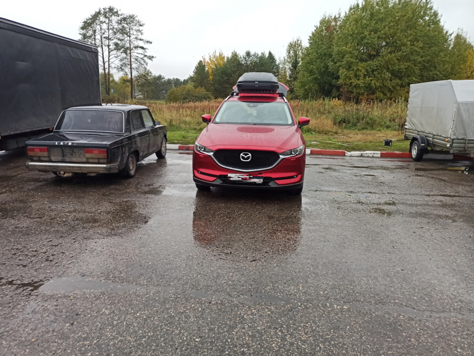 На парковке у Вельска — Mazda CX-5 (2G)