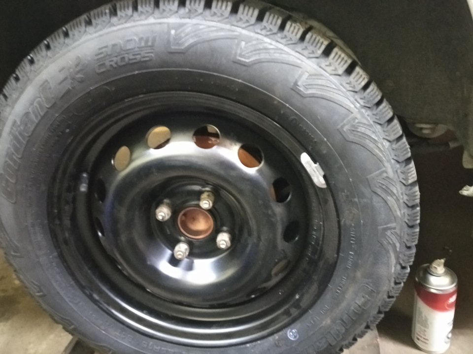 на гайках от джентры — Chevrolet Cobalt (2G)