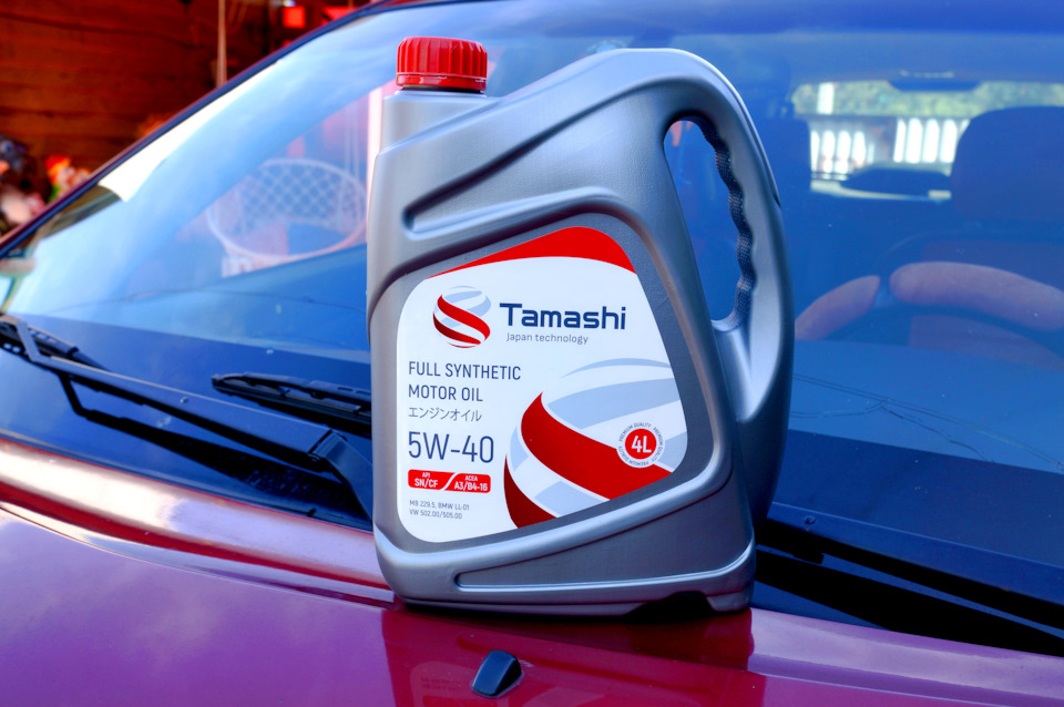 TAMASHI SAE 5W-40 API SN/CF, ACEA A3/B4-16 – полностью синтетическое моторное масло. — Pontiac Vibe (1G)