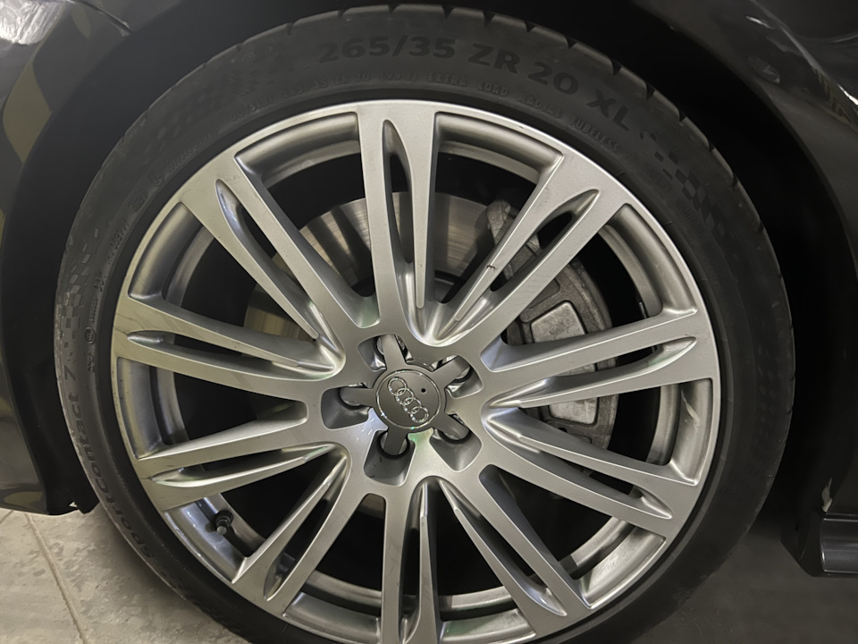 Перед 380 с r20 смотрится гармонично — Audi A7 Sportback (1G). Запчасти на фото: 6S135, 282020