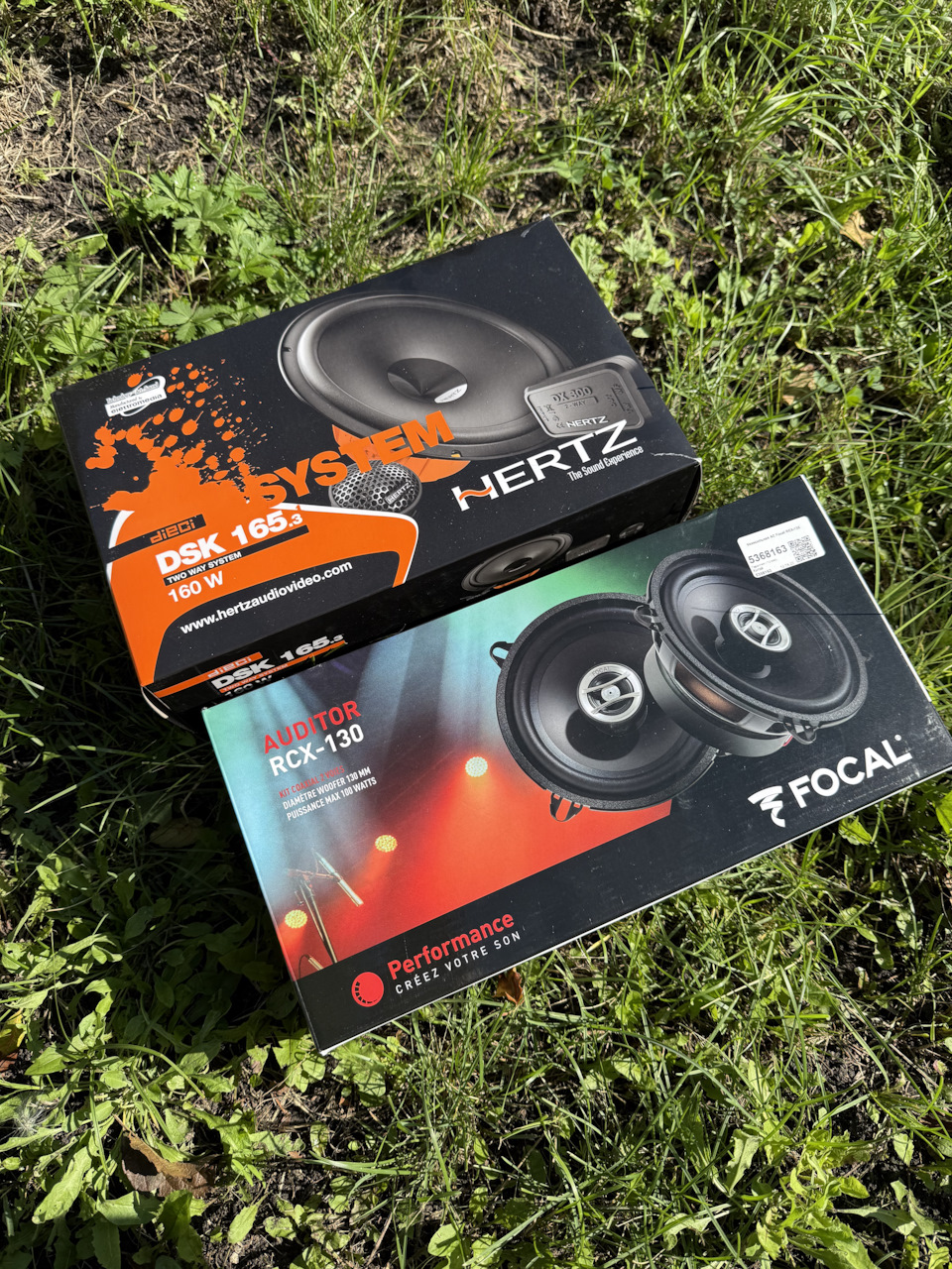 Focal RCX-130 в задние двери — Renault Logan (2G) бензин, 1,6 л