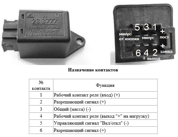 Реле ПТФ Lada 23.3777 — Opel Astra J GTC
