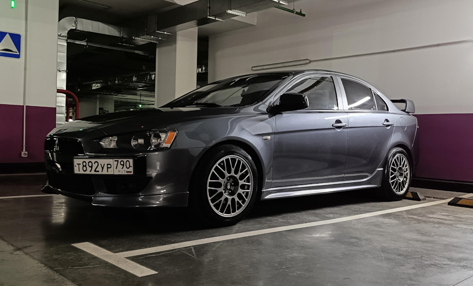 Photo from the logbook Mitsubishi Lancer X