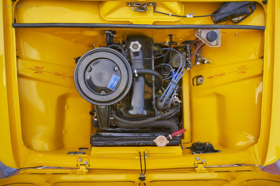 Кастомизация моторного отсека Ваз-2101. — Lada 2101 бензин, 1,2 л