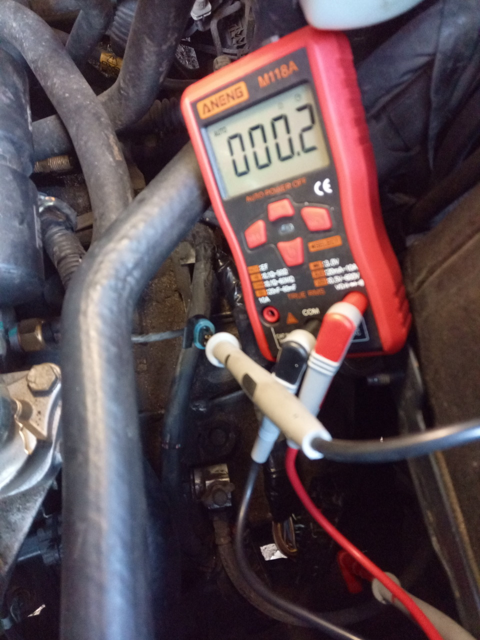 Сопротивление ECT — ECM — Chevrolet Captiva (1G)