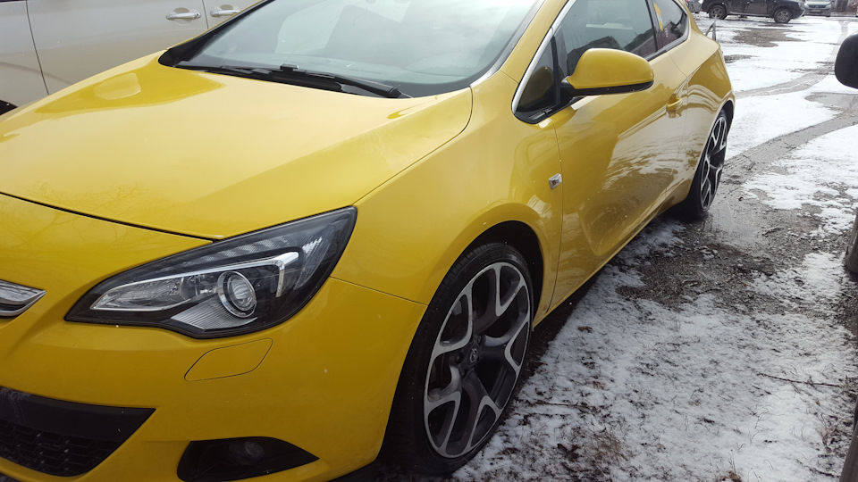 Фото в бортжурнале Opel Astra J GTC