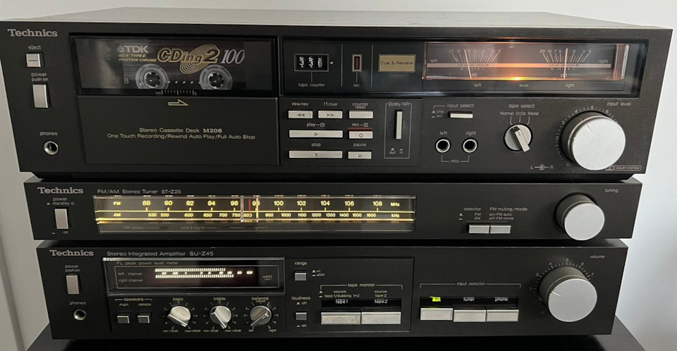 11 1982-84 Technics SU-V75 / SU-362, SU-Z65, SU-Z45, SU-Z25