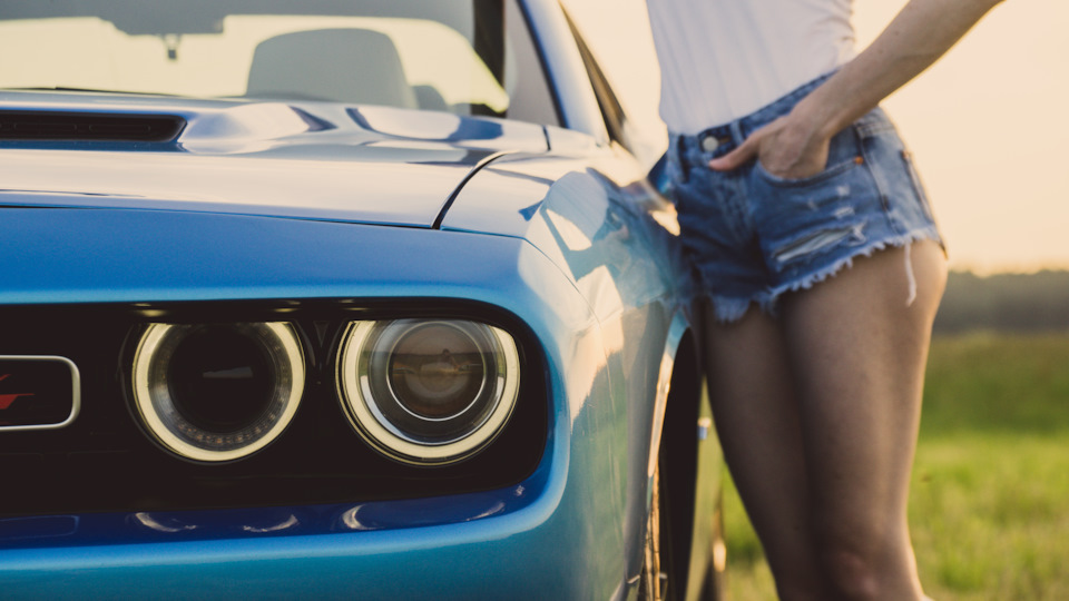 Dodge Challenger R/T Surf Blue Pearl