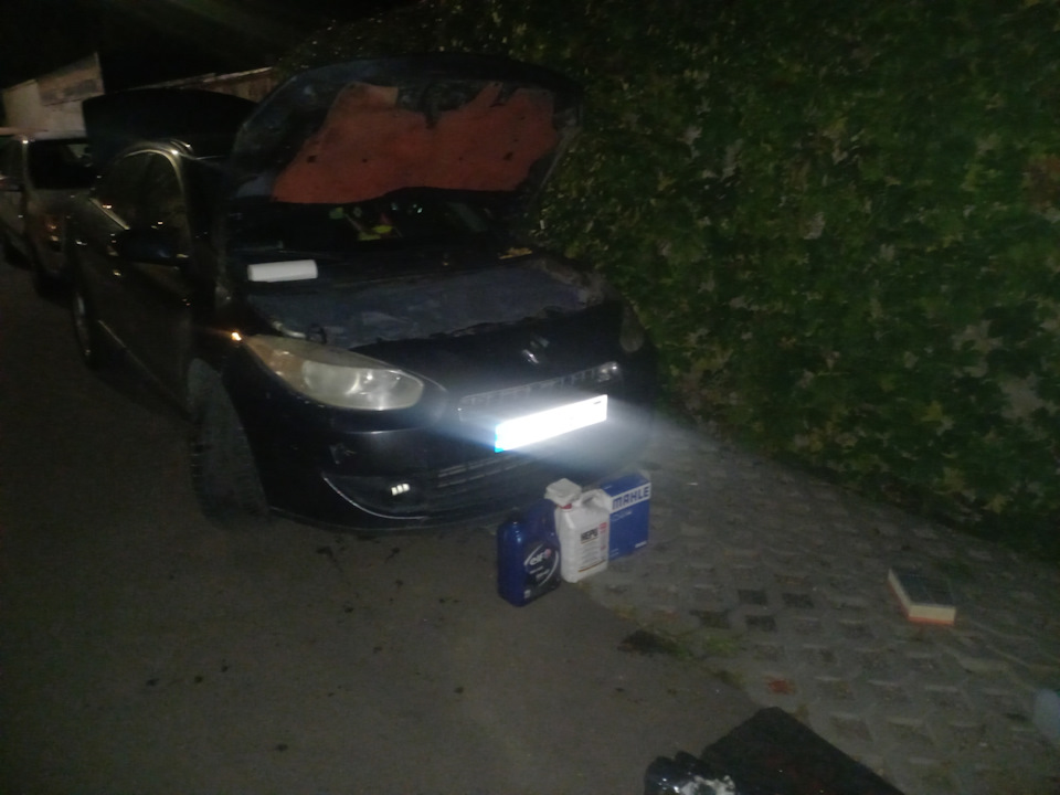 В ТО участвовали… — Renault Fluence