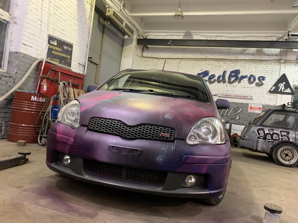 Photo from the logbook Toyota Vitz (10)