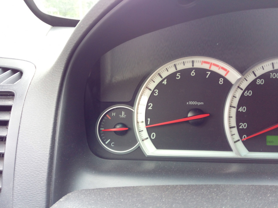 Теперь стрелка температуры всегда тут — Chevrolet Captiva (1G)
