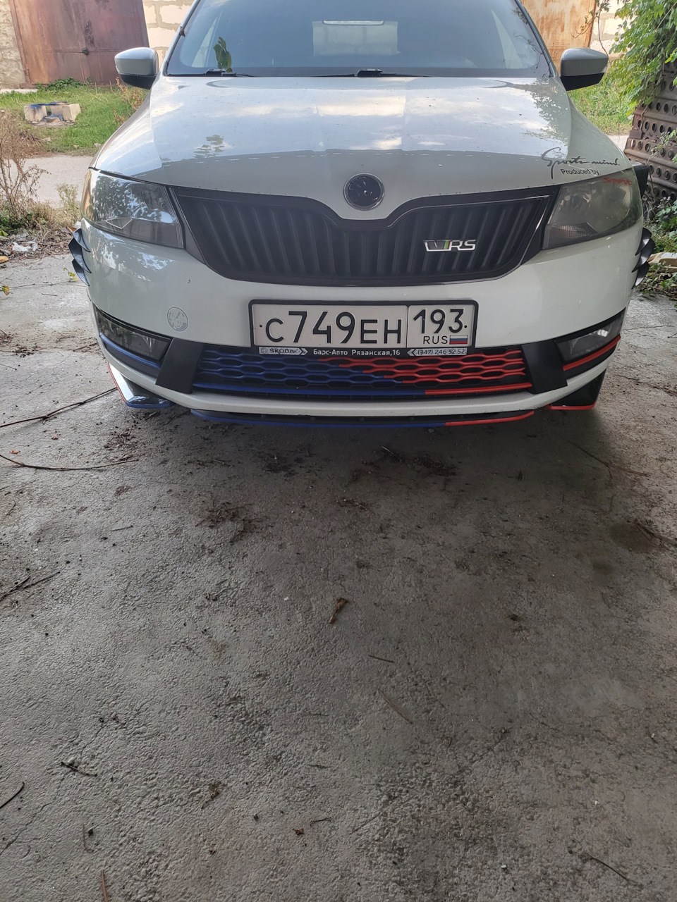 Фото в бортжурнале Skoda Rapid (1G)