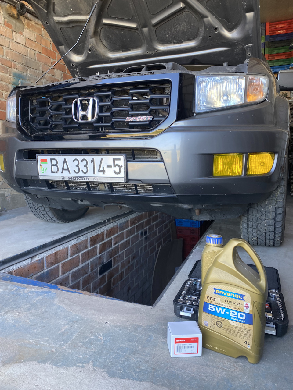 Фото в бортжурнале Honda Ridgeline (1G)