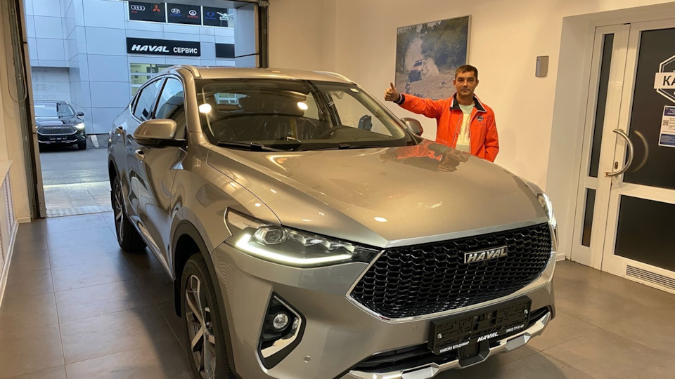 Haval F7x доволен как слон.