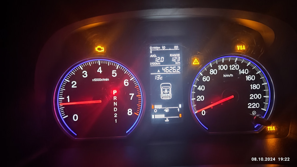 Фото в бортжурнале Honda CR-V (RE)
