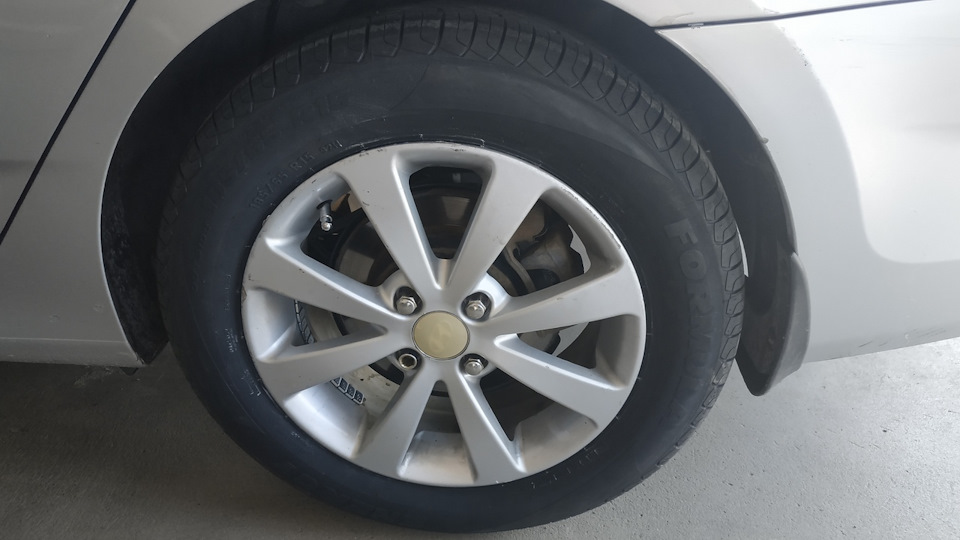 Photo from the logbook Hyundai Solaris (1G)