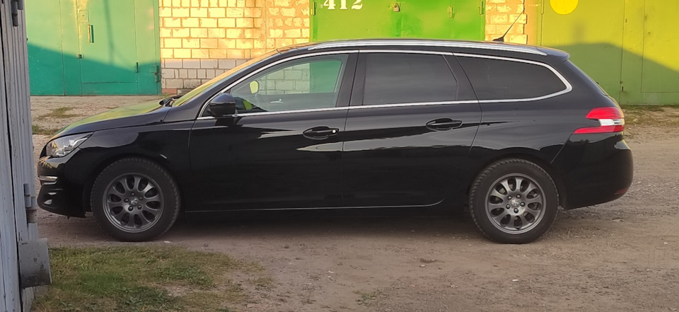 Зад +20мм, перед пока не трогал — Peugeot 308 SW (2G)