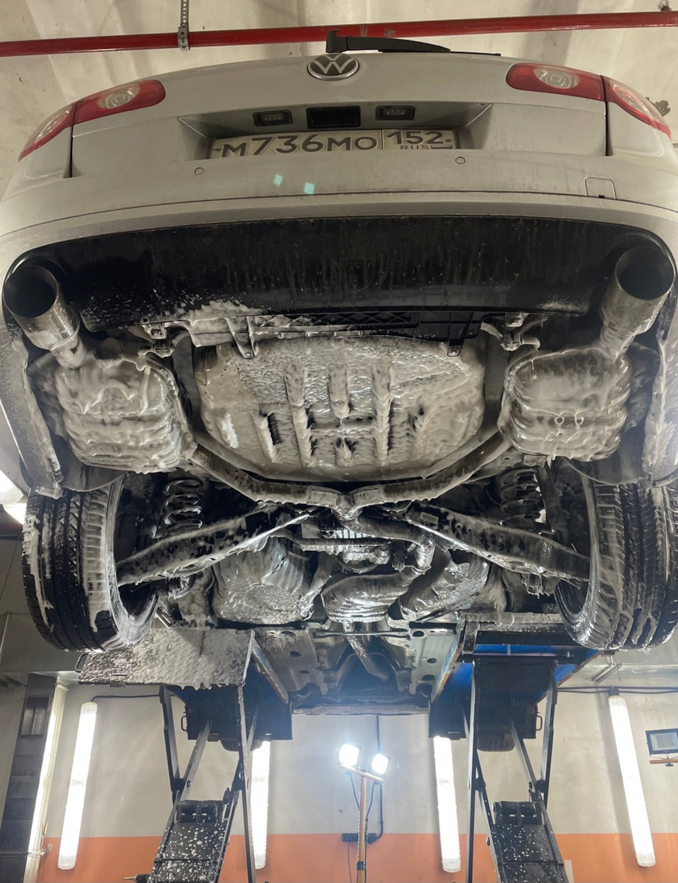 Сполоснул слегонца. — Volkswagen Passat Variant (B6)