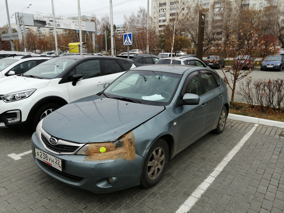 Было — Subaru Impreza (GE/GH)