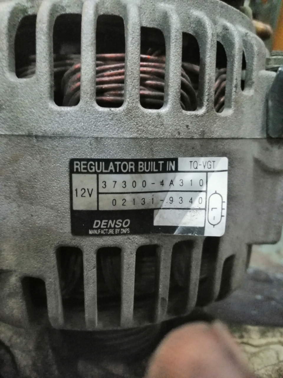 Фото в бортжурнале Hyundai Grand Starex. Запчасти на фото: 373004A310, 021319340