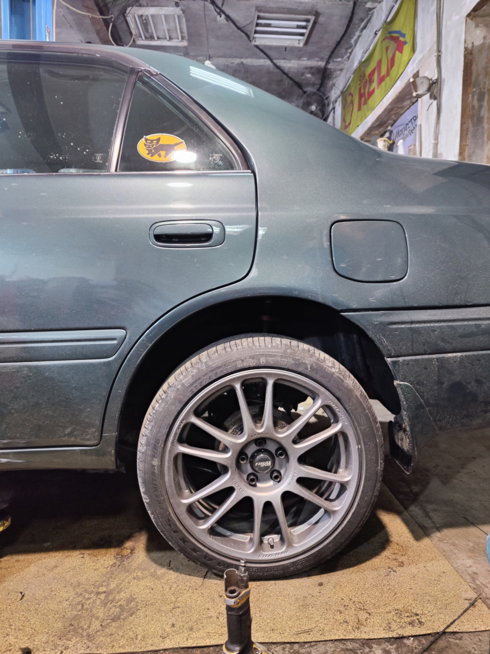 Выставить оптимальный клиренс получилось не с первого раза. — Toyota Corona Premio (T210)