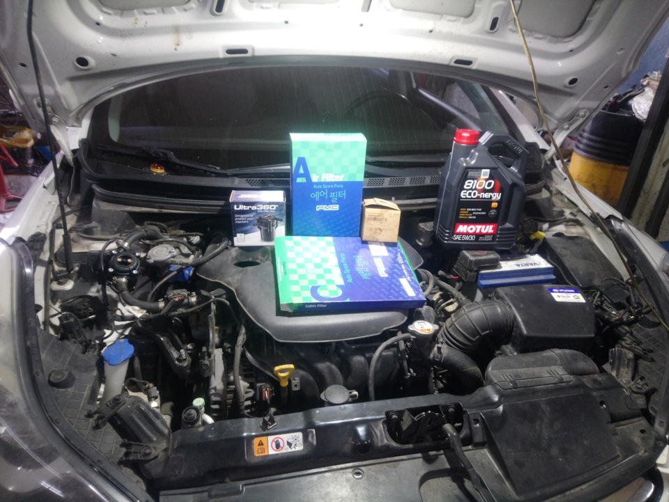 Фото в бортжурнале Hyundai Elantra (5G)