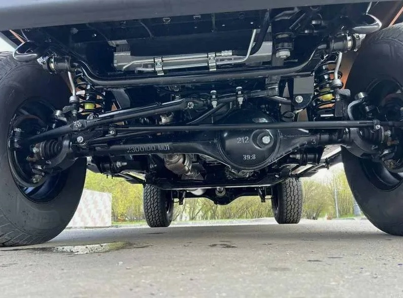 Конструкция переднего моста BAW 212 T01 — Opel Frontera B