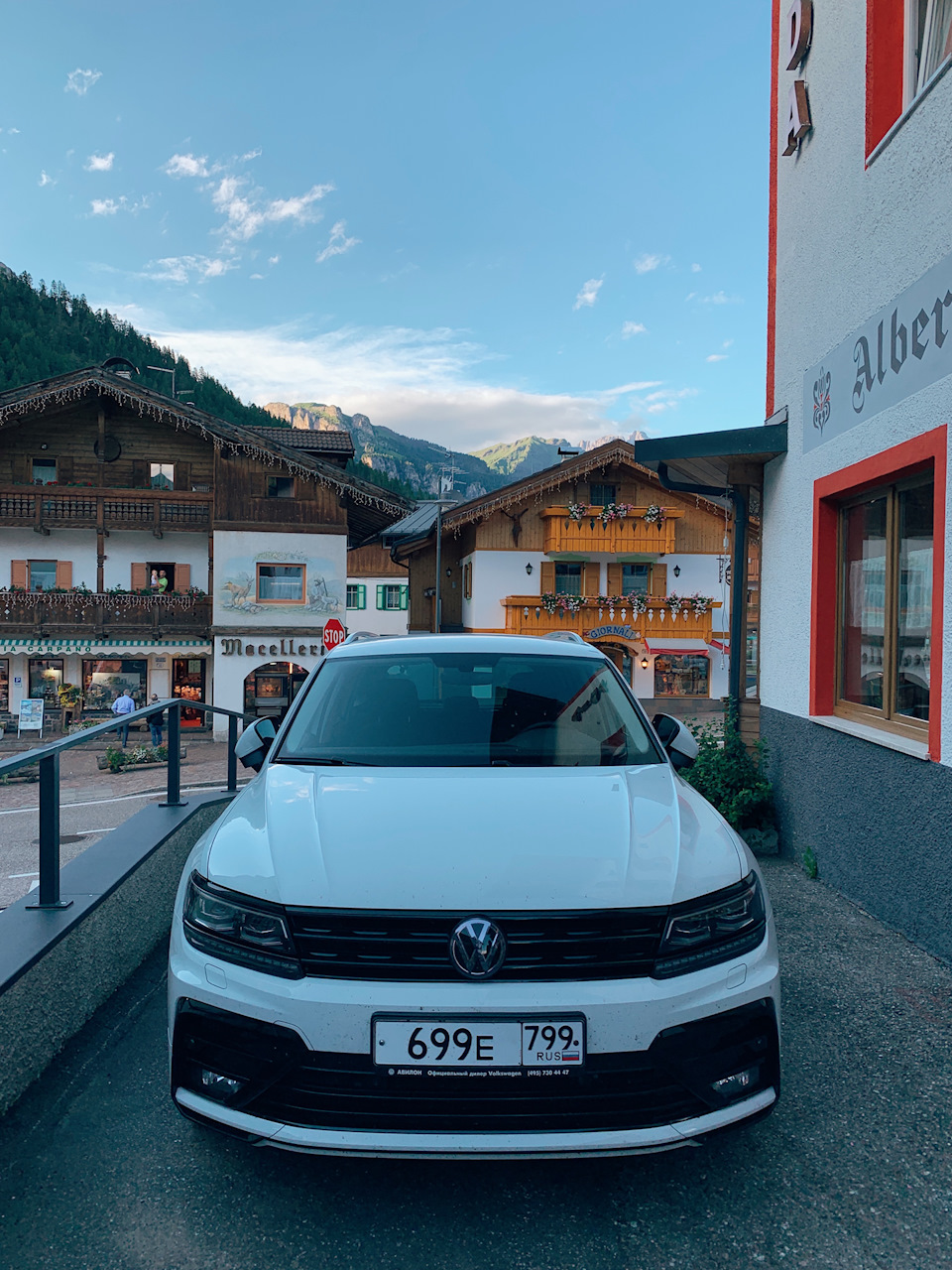 Val di Fassa, Dolomiti — Volkswagen Tiguan (2G)