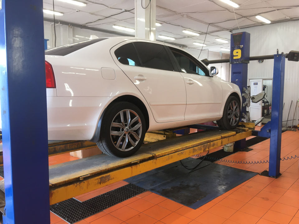 развальчик делаем — Skoda Octavia A5 Mk2