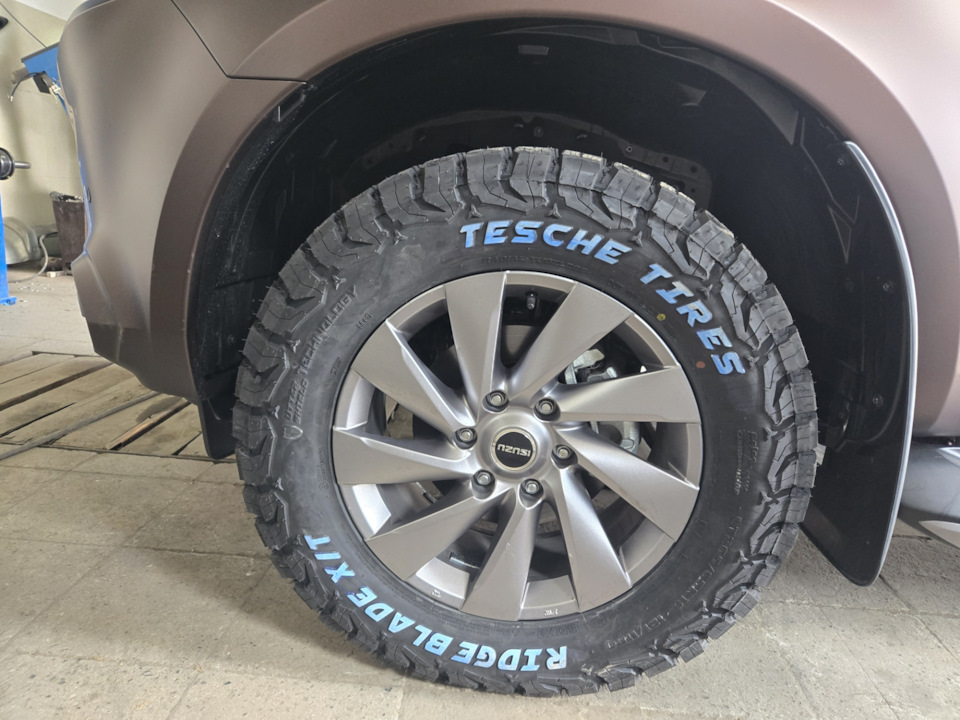 Взял чуть пухлее 265/65/R18 — Isuzu MU-X (2G)