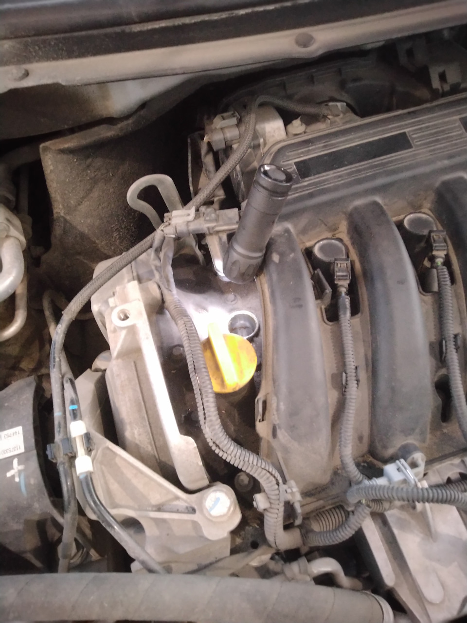 Смотрим в колодец. — Nissan Almera V (G11/15)