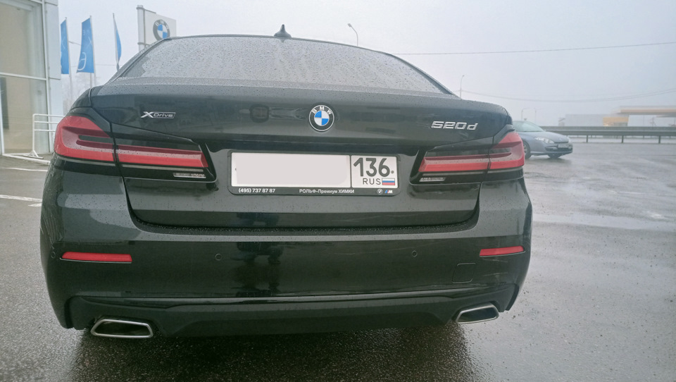 Фото в бортжурнале BMW 5 series (G30)