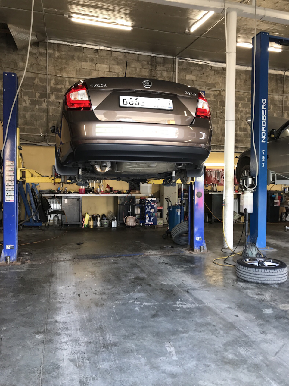 Photo from the logbook Skoda Rapid (1G)
