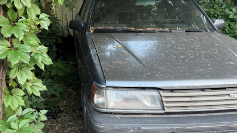 Натяжитель ГРМ — Mazda 929 III бензин, 3 л, 1989 года | своими
