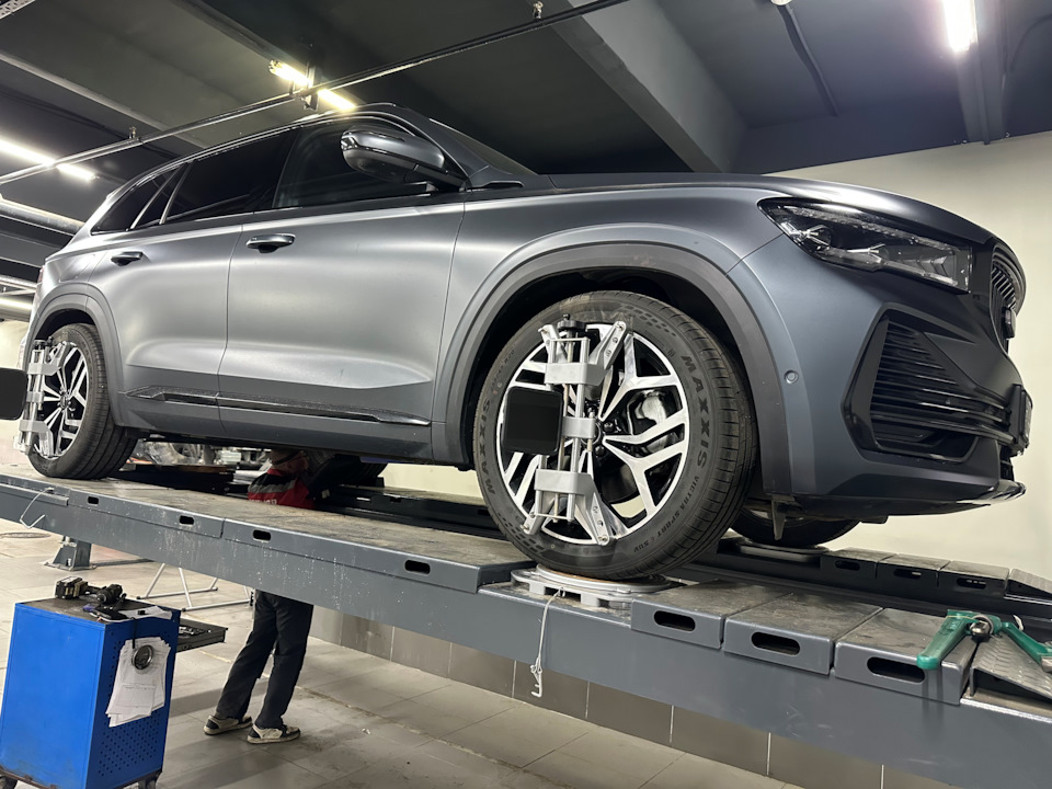 Фото в бортжурнале Geely Monjaro