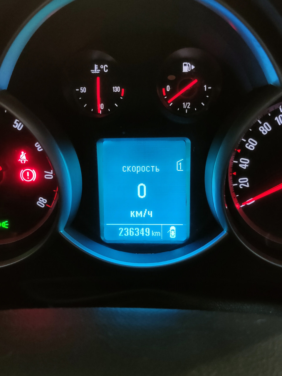 Пробег при замене — Chevrolet Cruze (1G)