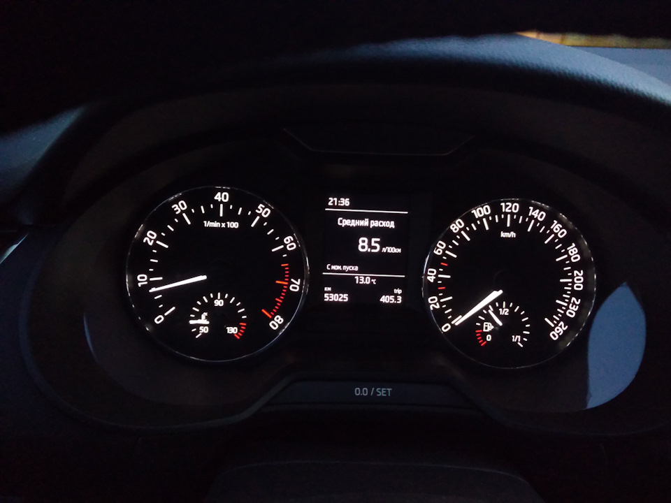Пробег на момент замены — Skoda Octavia A7 Mk3