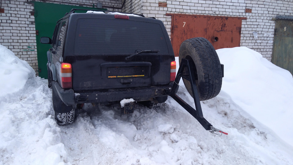 пока без амортизатора — Jeep Cherokee (XJ)