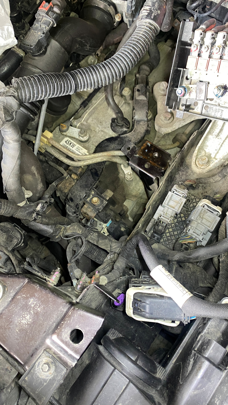 8 акпп 6T40 … приплыли😬 — Opel Zafira Tourer бензин, 1,4 л, 2014