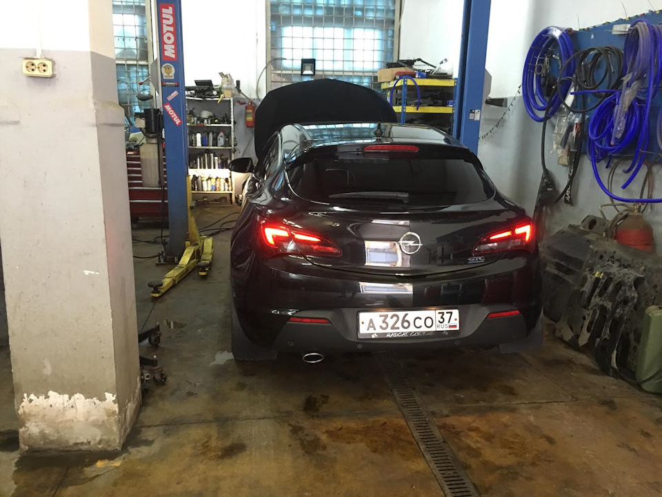 Photo from the logbook Opel Astra J GTC