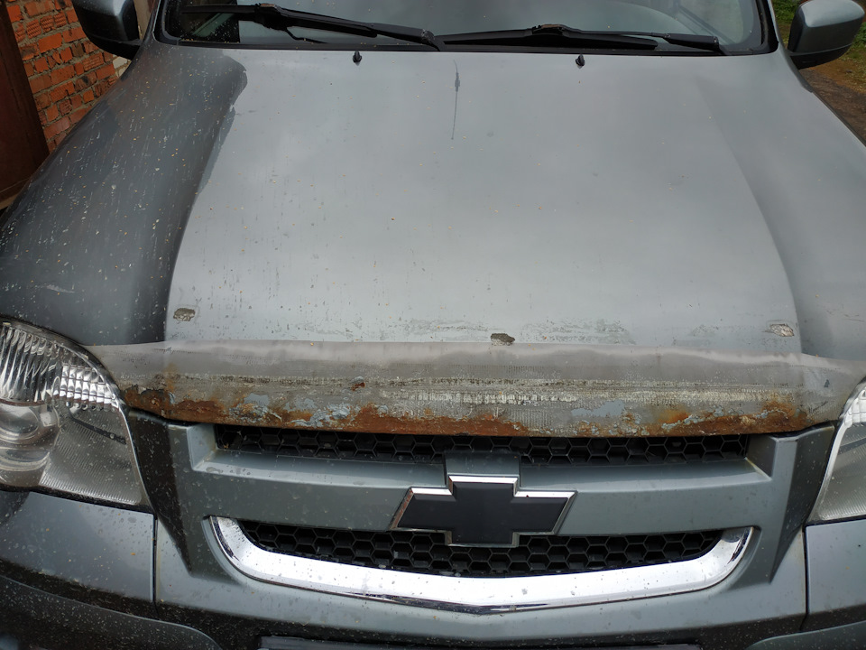 А под ней… — Chevrolet Niva GLX
