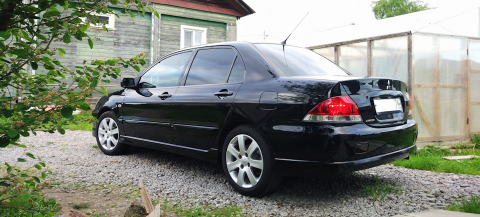 Итог после установки — Mitsubishi Lancer IX
