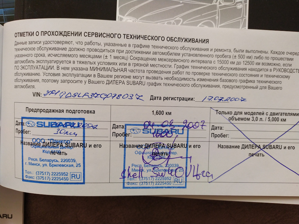 Фото в бортжурнале Subaru Impreza (GD/GG). Запчасти на фото: 2225952