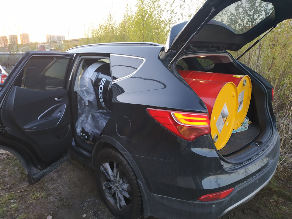 Фото в бортжурнале Hyundai Santa Fe (3G)