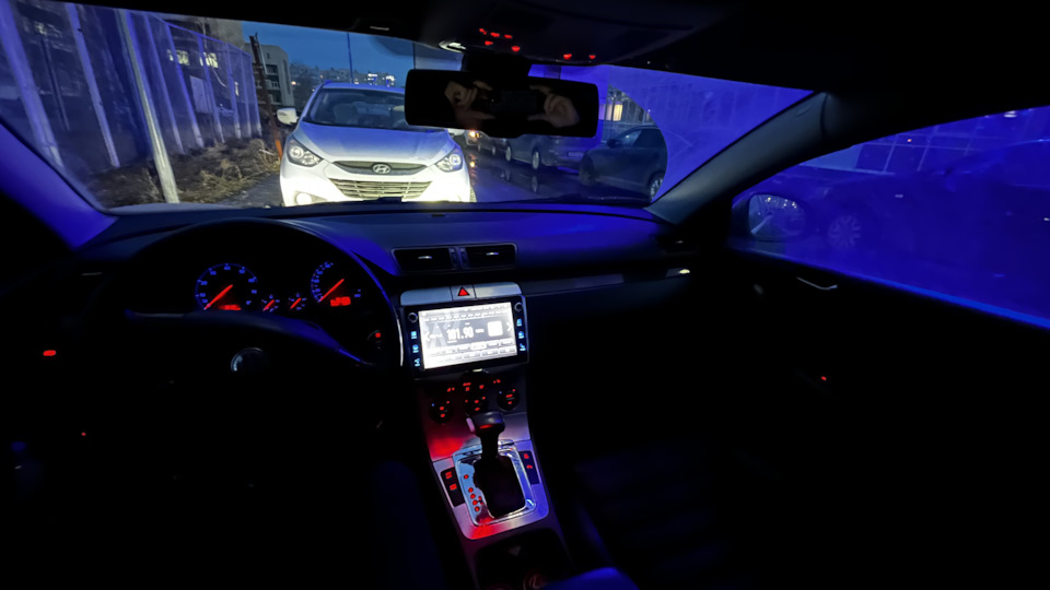 К сожалению фото старой ручки при свете найти не смог — Volkswagen Passat B6